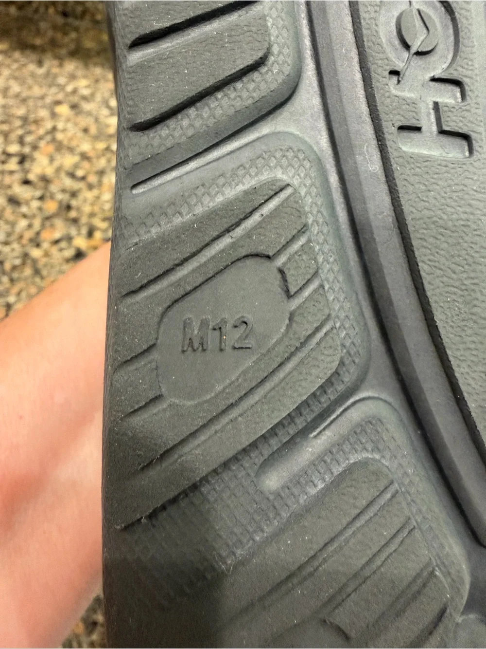 Hoka One One lightweight black